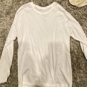 lulu lemon long-sleeve, large, white